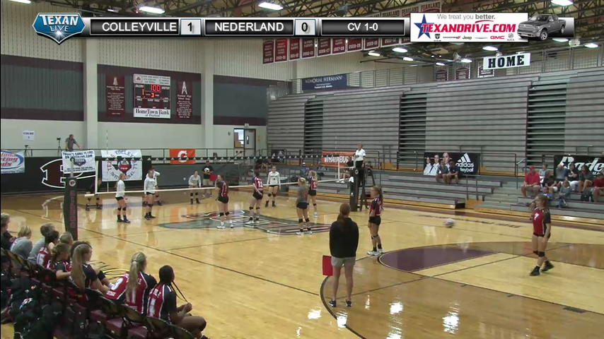 Texas Volleyball - court 1 - Colleyville Heritage vs Nederland 