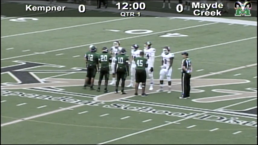 Fort Bend Kempner vs Mayde Creek 6pm Rhodes Stadium 8-25-2016