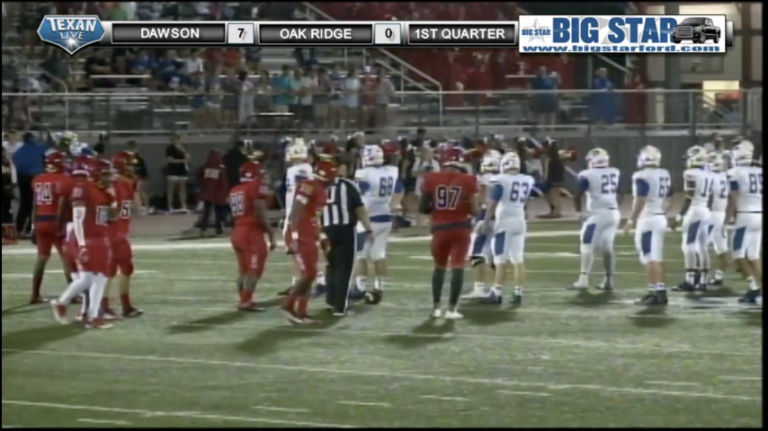 Oak Ridge v Dawson 7pm The Rig 8-26-2016 - setup stream 2