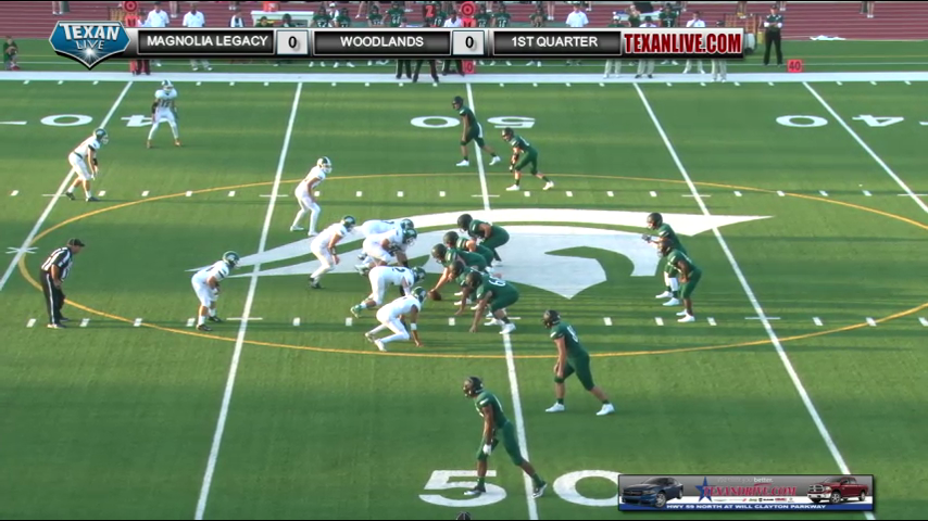 Magnolia Legacy Prep vs Woodlands Christian Academy 1st - 2nd 9-9-2016