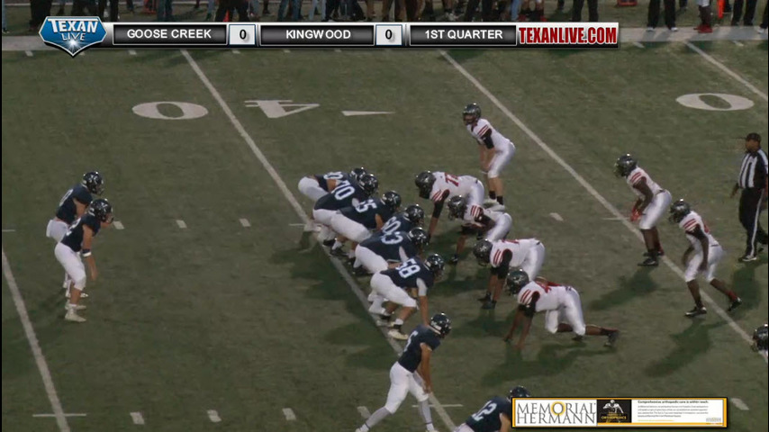 Goose Creek Memorial @ Kingwood 9/29/16 - Turner Stadium