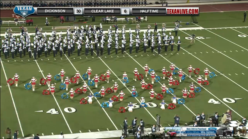 Dickinson vs Clear Lake 10/1/16 - Challenger Stadium - Football