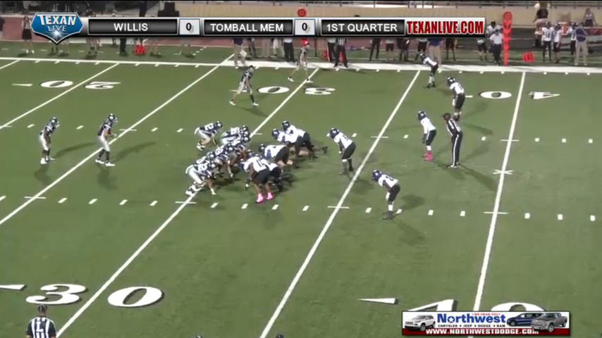 Willis @ Tomball Memorial 7pm cst 10/14/16 Tomball ISD Stadium 28-128960