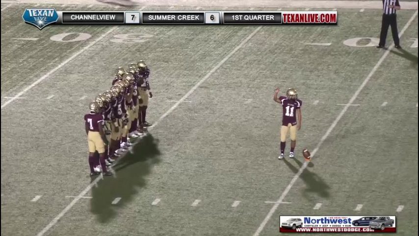 Channelview @ Summer Creek 10/27/16 7pm cst Turner Stadium