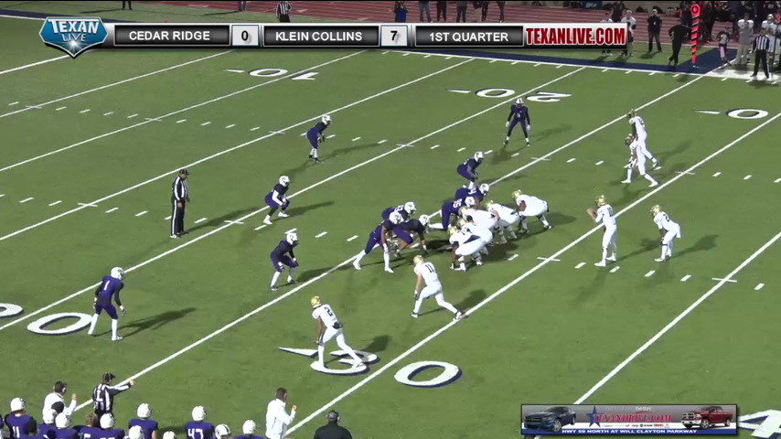 Klein Collins vs Round Rock Cedar Ridge LIVE VIDEO 11/18/16 7:30pm cst Green Stadium