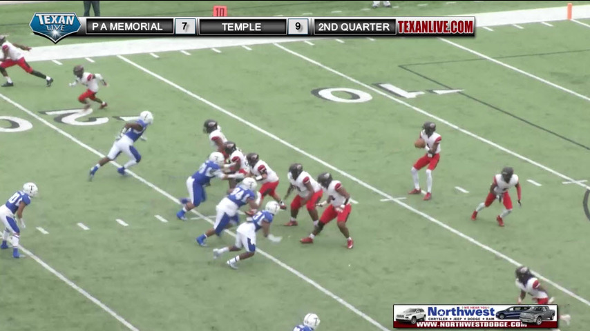 Port Arthur Memorial vs Temple 11/26/16 1pm cst at Cy-Fair FCU Stadium