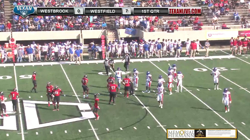 Beaumont West Brook vs Westfield 11/26/16 2pm cst at Stallworth Stadium