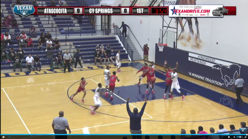 Atascocita vs Cy Springs - Basketball - Gym 1 - Live Event - 2016/12/27 05:55 PM