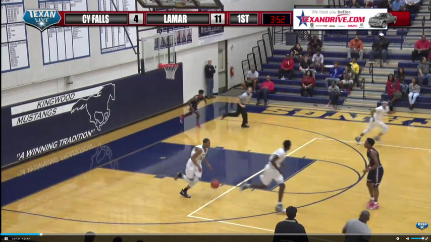 Cy Falls vs Lamar - Basketball - Gym 1 - Live Event - 2016/12/28 01:43 PM