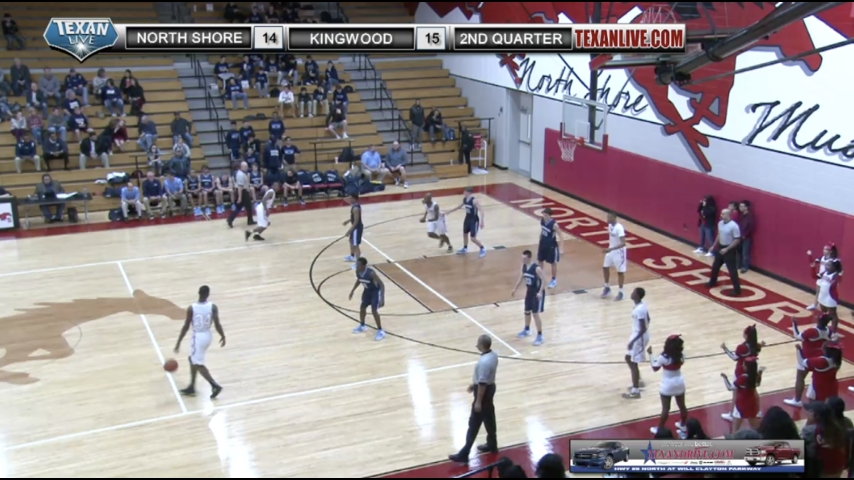 Kingwood vs North Shore - Basketball - Varsity Boys - 1-27-2017 - 7:00pm