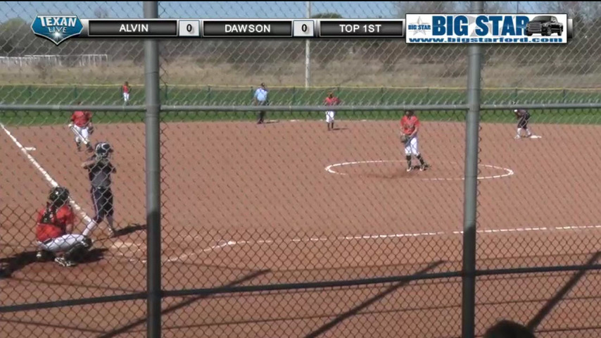 Alvin vs Dawson - BCS Softball Tournament - Veterans Park Field 4 - Game 2