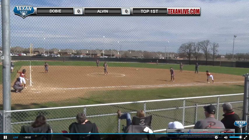 Dobie vs Allen - BCS Softball Tournament - College Station HS 2/16/17 Game 2