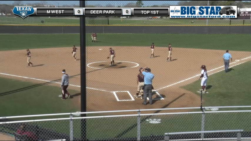Magnolia West vs Deer Park - BCS Softball Tournament - A&M Consolidated HS 2/16/17 Game 2