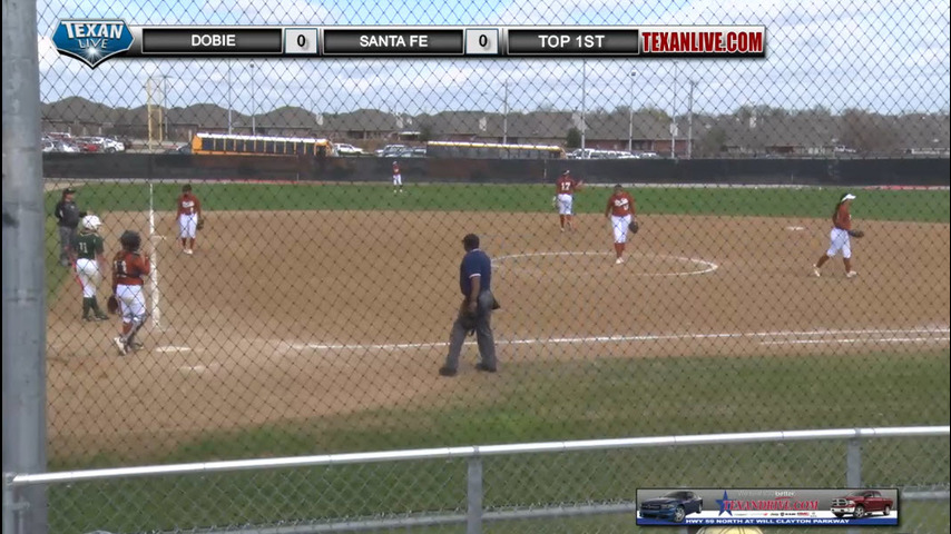 Dobie vs Santa Fe - BCS Softball Tournament - College Station HS 2/16/17 Game 3