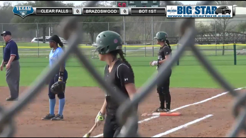 Clear Falls vs Brazoswood - BCS Tournament - VETERANS PARK FIELD 1 -9A - 2/18/17 - Game 1