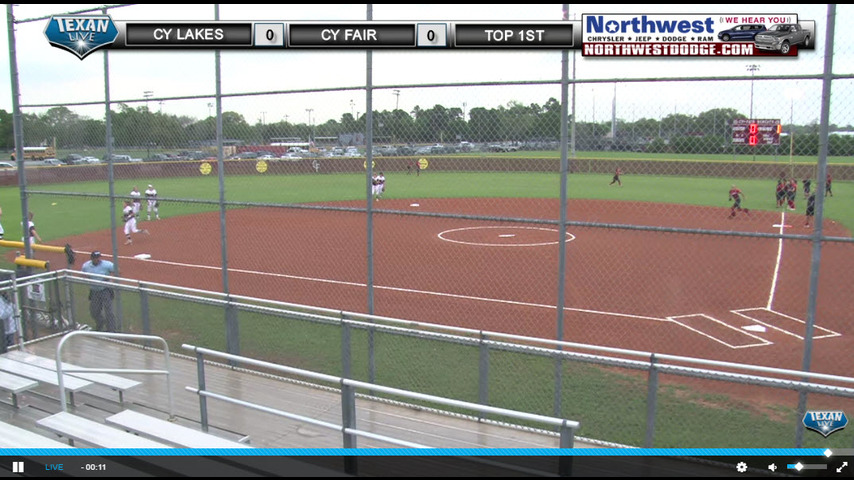 Cypress Lakes vs Cy-Fair Softball 5pm 3-10-2017