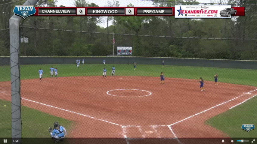 Channelview vs Kingwood Softball - 12:30pm 3-13-2017