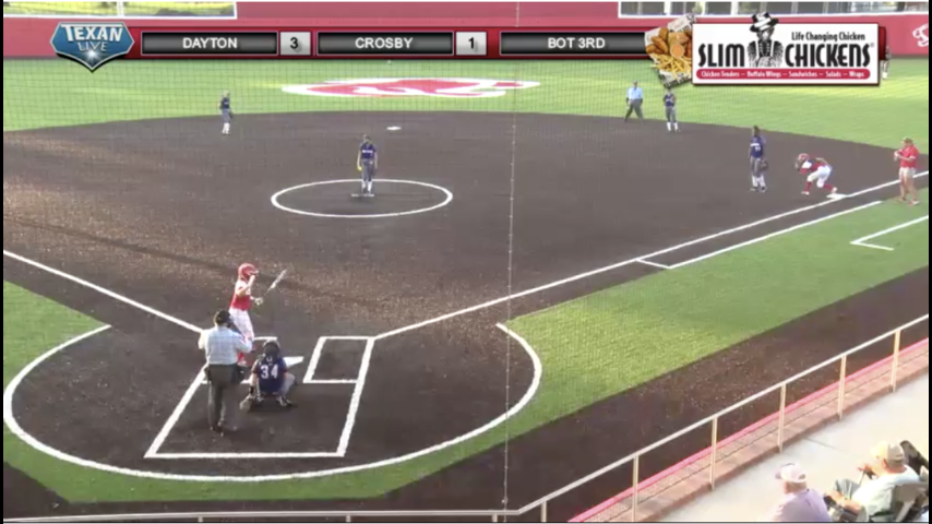 Dayton vs Crosby Softball 4-4-2017