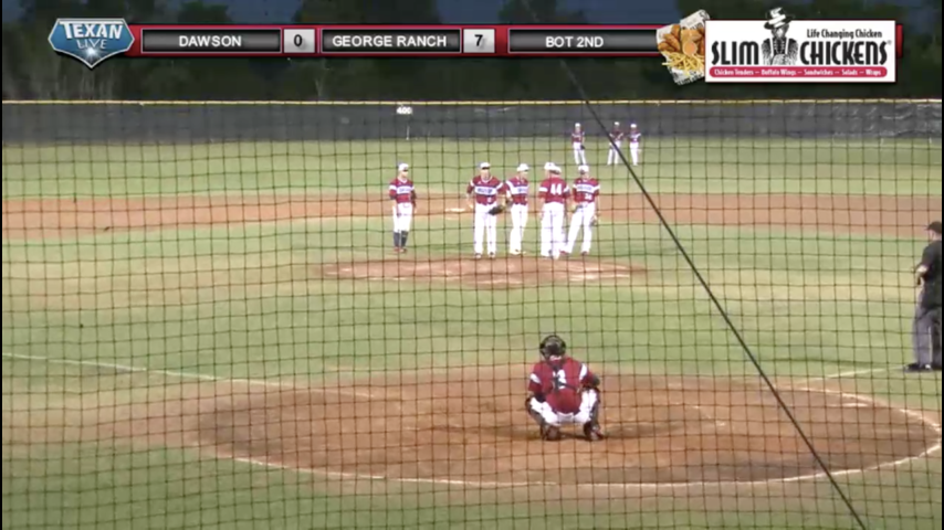 Dawson at George Ranch Baseball 4-11-2017 7pm