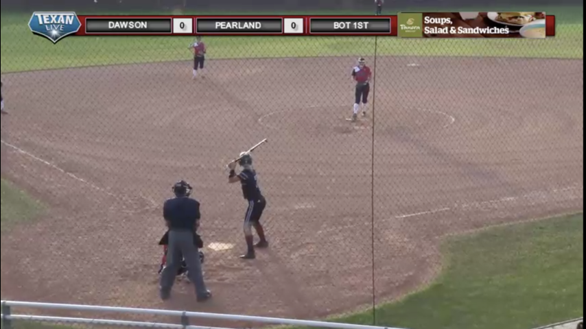 Dawson vs Pearland Softball 4-14-2017