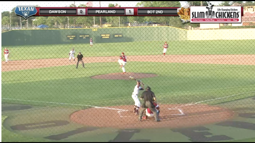 Dawson vs Pearland Baseball 7pm 4-19-2017