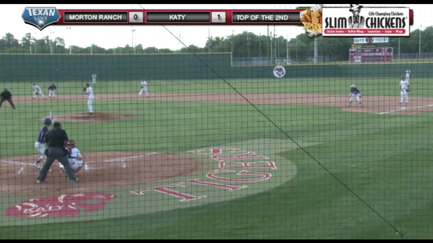 Morton Ranch vs Katy Baseball 4-19-2017