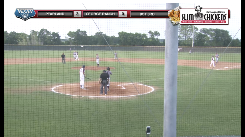 Pearland vs George Ranch Baseball 7pm 4-21-2017