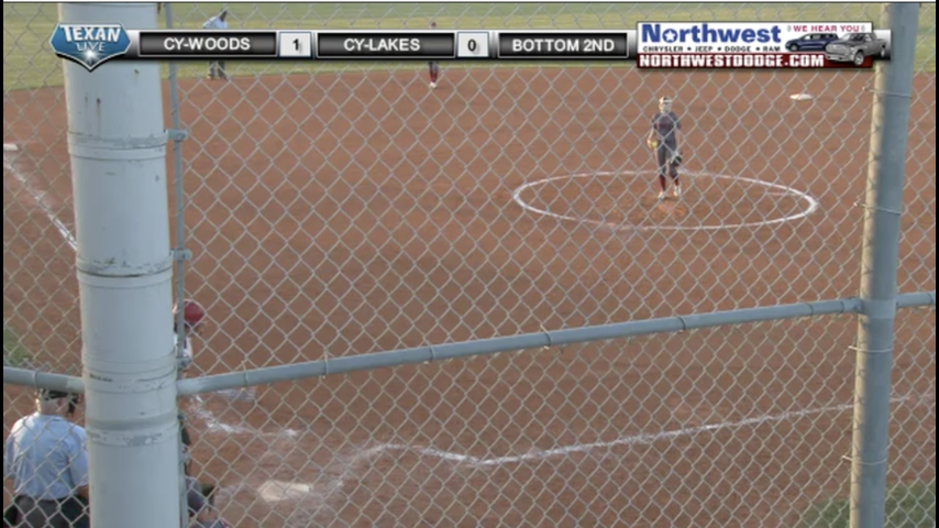 Cypress Woods vs Cypress Lakes Softball 7pm 4-21-2017