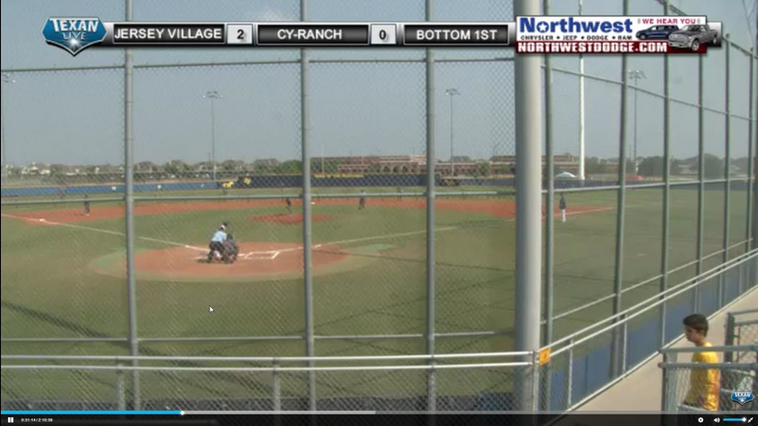 Jersey Village vs Cypress Ranch Baseball 4-28-2017
