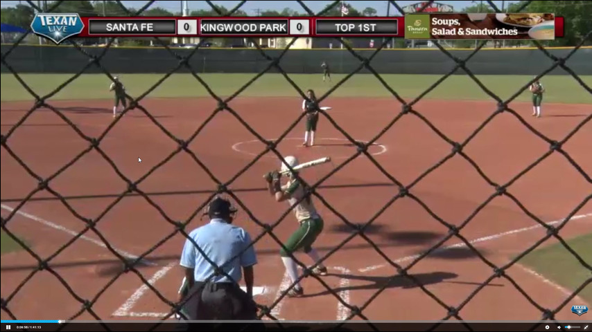 Sante Fe vs Kingwood Park (Game 1) 5-5-2017 (@ LaPorte) 5pm - Softball