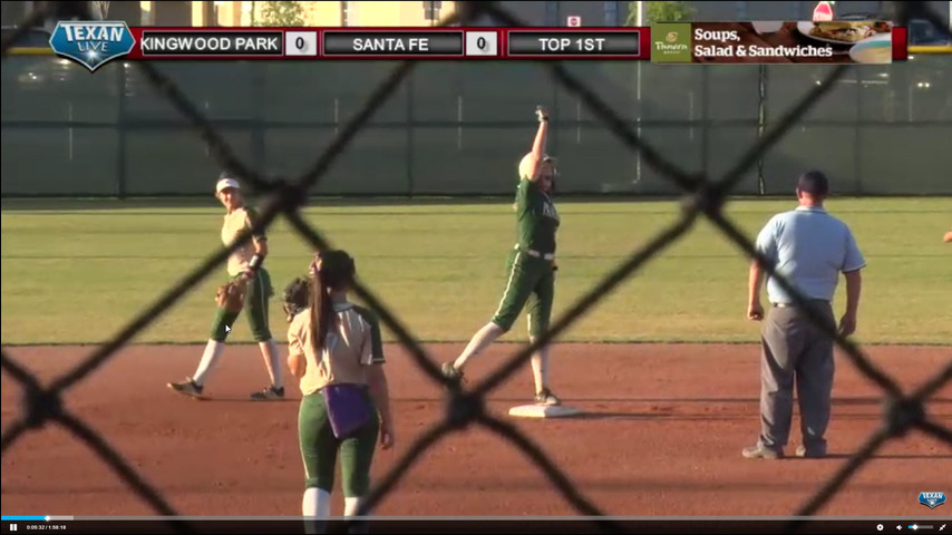 Sante Fe vs Kingwood Park (Game 2) (@ LaPorte) 30 mins after game 1 - Softball