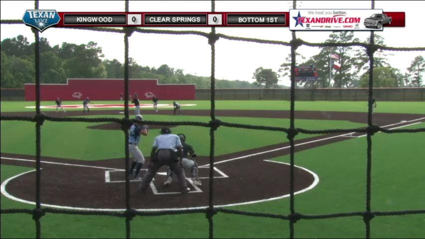 Kingwood vs Clear Springs Baseball - Game 1 of 3 game series @ Crosby 5-11-2017
