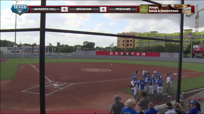 Brenham vs Barbers Hill Softball - Game 2 of 3 game series @ UH 6PM 5/19/17 