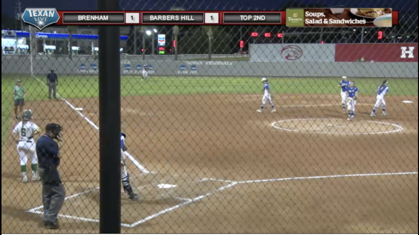Brenham vs Barbers Hill Softball - Game 3 (30min after game 2 if necessary) @ UH 5/19/17