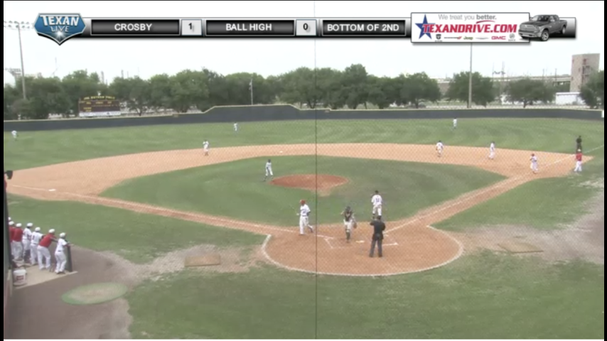 Galveston Ball vs Crosby Baseball - Game 3 (if necessary) @ Deer Park HS 1PM 5/20/2017