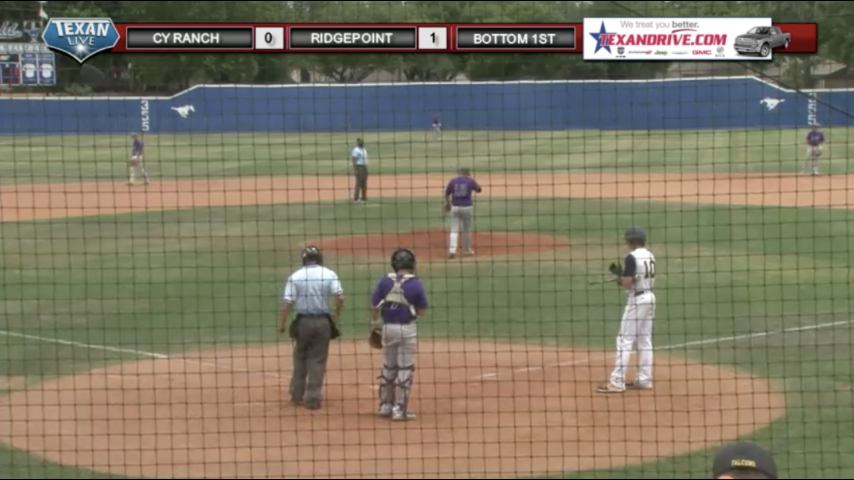 Cy Ranch vs Ridge Point - Game 3 (if necessary) @ Katy Taylor HS 1pm 5/20/17