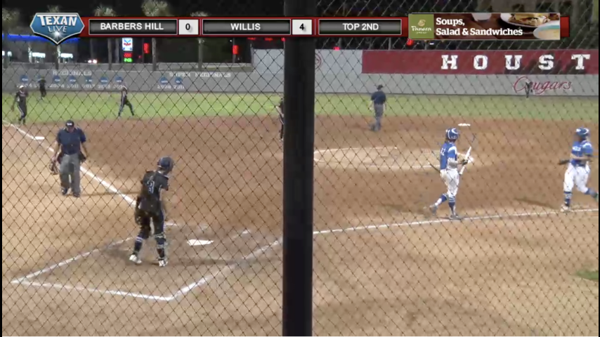 Barbers Hill vs Willis Softball - game 1 of 3 game series 5-25-17 @ UH 7:30pm