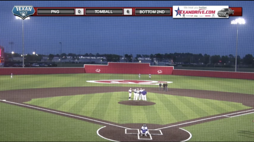 Tomball vs Port Neches-Groves Baseball 5-26-17 game 1 of 3 game series 5-26-17 @ Crosby 7:30P