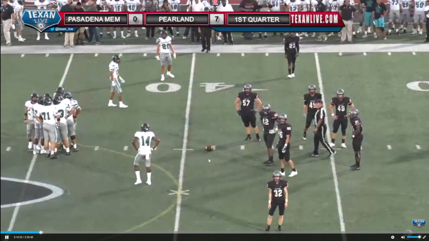 Pasadena Memorial vs Pearland – 9-22-2017 – 7pm – Football