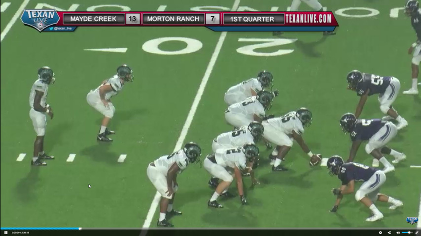 Mayde Creek vs Morton Ranch – 9-28-2017 – Live Video – 6:30pm – Football