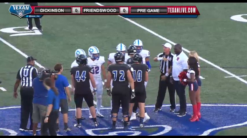 Dickinson vs Friendswood – 9-29-2017 – 7pm - Football