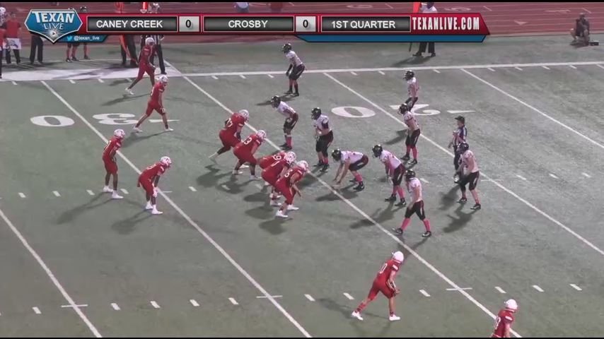 Caney Creek vs Crosby – 10-13-2017 – Football