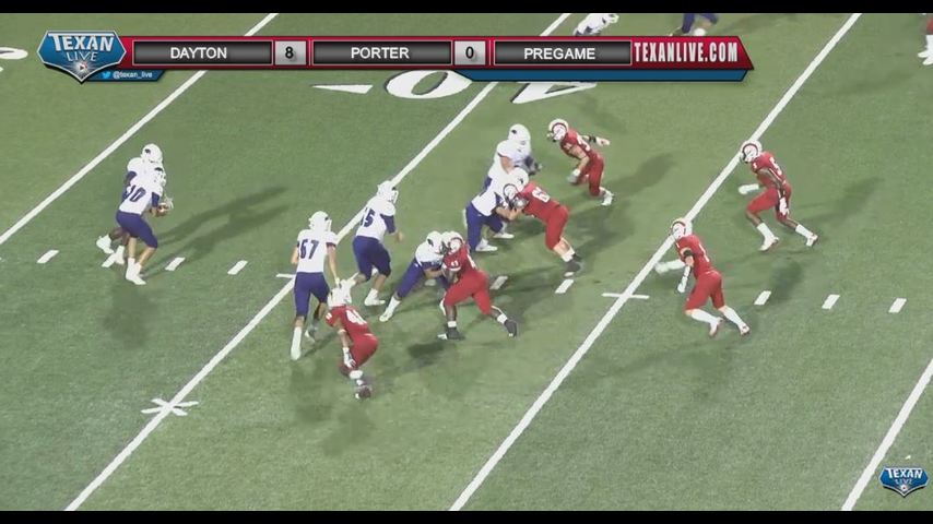 Dayton vs Porter – 10-13-2017 – 7pm – Football