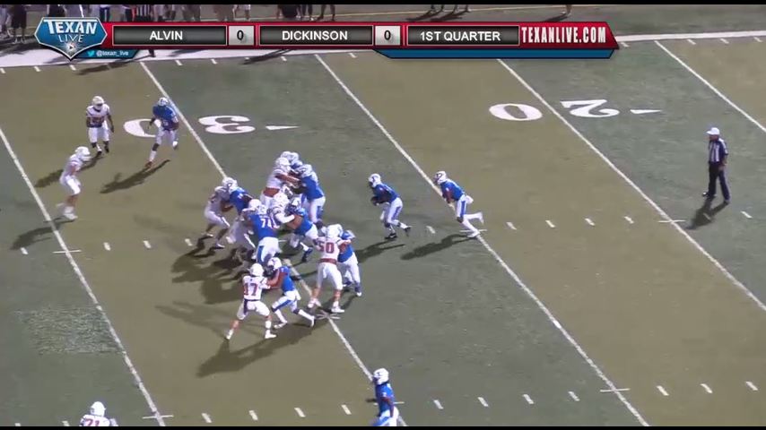Alvin vs Dickinson – 10-20-2017 – 7pm – Football
