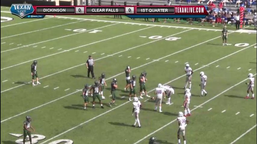 Dickinson vs Clear Falls – 11-4-2017 -1pm – Football