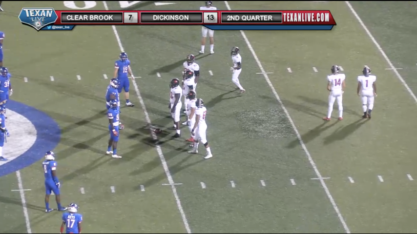 Clear Brook vs Dickinson – 11-10-2017 -7pm – Football