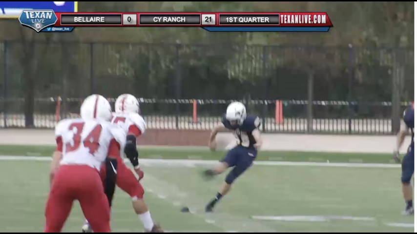 Cy Ranch vs Bellaire - 11/18/2017 - Football Playoffs