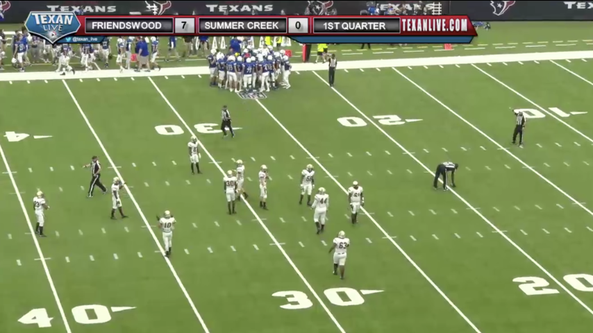 Friendswood vs Summer Creek – 11/24/2017 – 12PM – Football Playoffs