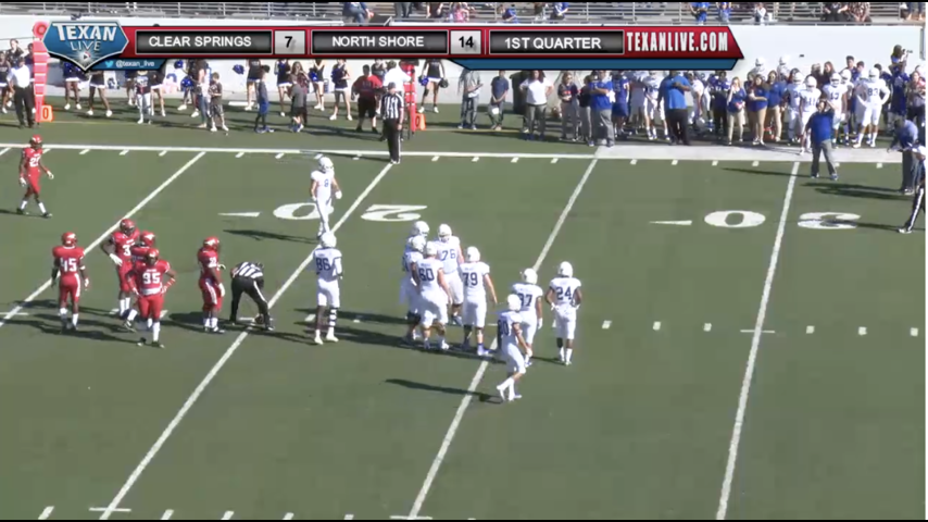 North Shore vs Clear Springs – 11/24/2017 – 2PM – Football Playoffs