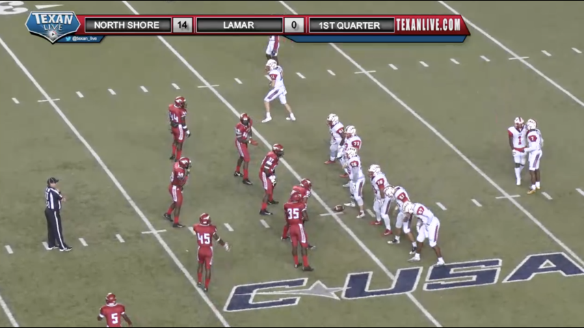 Lamar vs North Shore – 12/1/2017 – 7PM – Football Playoffs